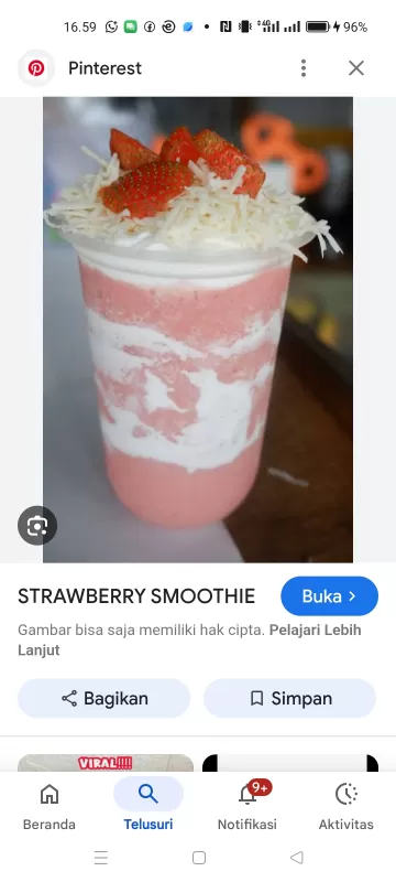 Smoothies stawbery